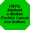 (3875) Adelheid v. Mei�en, T. Conrad des Gro�en ---> zur AT der Wettiner